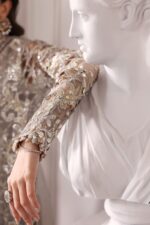 Maria.B Embroidered Chiffon | BD-3006 - Image 4