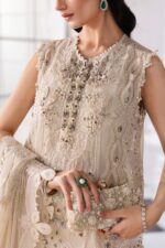 Maria.B Embroidered Chiffon | BD-3007 - Image 5