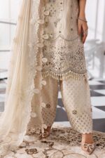 Maria.B Embroidered Chiffon | BD-3007 - Image 3