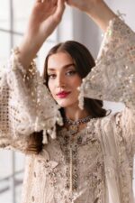 Maria.B Embroidered Chiffon | BD-3007 - Image 7