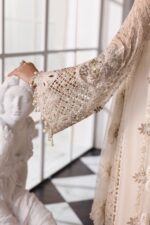 Maria.B Embroidered Chiffon | BD-3007 - Image 6