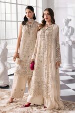 Maria.B Embroidered Chiffon | BD-3007 - Image 10