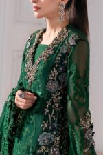 Maria.B Embroidered Chiffon | BD-3008 - Image 4