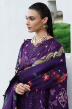 Qline Linen By Qalamkar | KL-15 IRIS - Image 6