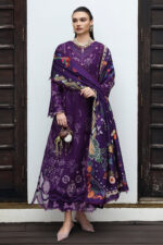 Qline Linen By Qalamkar | KL-15 IRIS - Image 8