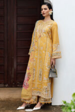 Qline Linen By Qalamkar | KL-06 GLEAM - Image 7