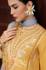 Qline Linen By Qalamkar | KL-06 GLEAM - Image 5