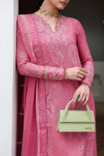 Qline Linen By Qalamkar | KL-04 BLOOM - Image 3
