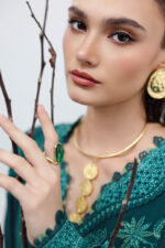 Qline Linen By Qalamkar | KL-11 MEADOW - Image 4