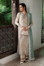 Qline Linen By Qalamkar | KL-07 WHISPER