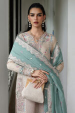 Qline Linen By Qalamkar | KL-07 WHISPER - Image 5