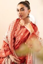 Mausummery Winter Khaddar Vol 3 2025 | CORAL - Image 2