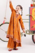 Maria B Kids Collection | MKS-EA25-53-Mustard-6-8 - Image 3