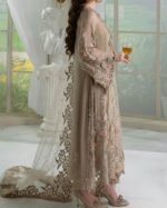 Ronak E mehal Semi Stitched Chiffon Vol 2 | D7 - Image 4