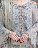 Ronak E mehal Semi Stitched Chiffon Vol 2 | D8 - Image 2