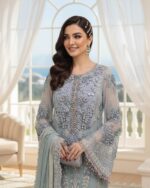 Ronak E mehal Semi Stitched Chiffon Vol 2 | D8 - Image 4