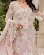 Ronak E mehal Semi Stitched Chiffon Vol 2 | D1 - Image 4