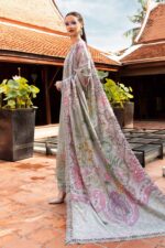 Maria.B Mprint Embroidered Winter | MPT-2802-A - Image 2