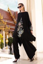 Maria.B Mprint Embroidered Winter | MPT-2802-B - Image 5