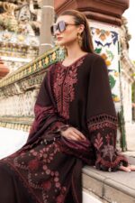 Maria.B Mprint Embroidered Winter | MPT-2804-A - Image 6