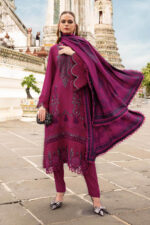 Maria.B Mprint Embroidered Winter | MPT-2804-B - Image 6