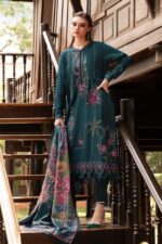 Maria.B Mprint Embroidered Winter | MPT-2807-B - Image 2