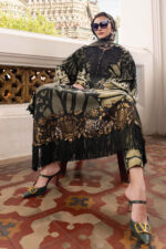 Maria.B Mprint Embroidered Winter | MPT-2809-A - Image 4