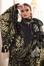 Maria.B Mprint Embroidered Winter | MPT-2809-A - Image 5