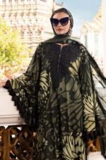 Maria.B Mprint Embroidered Winter | MPT-2809-A - Image 2