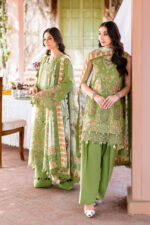 Ramsha Andaaz Luxury Lawn Vol 2 | Z-1206 - Image 3