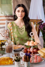 Ramsha Andaaz Luxury Lawn Vol 2 | Z-1206 - Image 2