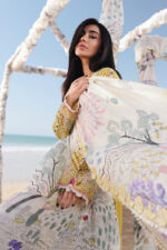 Qalamkar Sahil Luxury Lawn 2026 | SA-07 HIRA - Image 6