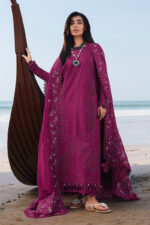 Qalamkar Sahil Luxury Lawn 2026 | SA-01 ZARA - Image 3