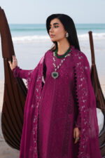 Qalamkar Sahil Luxury Lawn 2026 | SA-01 ZARA - Image 8