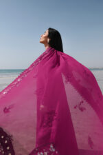 Qalamkar Sahil Luxury Lawn 2026 | SA-01 ZARA - Image 5