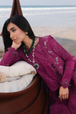Qalamkar Sahil Luxury Lawn 2026 | SA-01 ZARA - Image 2