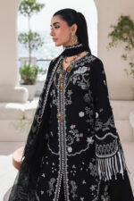 Qalamkar Sahil Luxury Lawn 2026 | SA-02 LIANA - Image 3