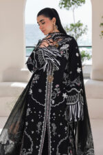 Qalamkar Sahil Luxury Lawn 2026 | SA-02 LIANA - Image 4