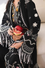 Qalamkar Sahil Luxury Lawn 2026 | SA-02 LIANA - Image 2