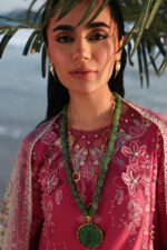 Qalamkar Sahil Luxury Lawn 2026 | SA-13 TARA - Image 5