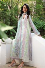 Qprint Lawn By Qalamkar 2026 | AX-07 (A) XEINA - Image 3