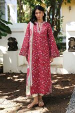 Qprint Lawn By Qalamkar 2026 | AX-07 (B) LENA