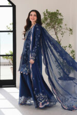Qalamkar Sahil Luxury Lawn 2026 | SA-16 ESMA - Image 7
