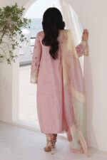 Qalamkar Sahil Luxury Lawn 2026 | SA-09 HANIYA - Image 6