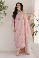 Qalamkar Sahil Luxury Lawn 2026 | SA-09 HANIYA