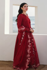 Qalamkar Sahil Luxury Lawn 2026 | SA-14 NELAM - Image 6