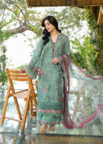 Elaf Chikankari Prints lawn 2026 | ERC 4B NAYAB