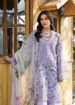 Elaf Chikankari Prints lawn 2026 | ERC-6B IRIS - Image 4
