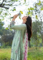 Elaf Chikankari Prints lawn 2026 | ERC-7B NAHL - Image 2