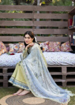 Elaf Chikankari Prints lawn 2026 | ERC-8B MENAH - Image 5